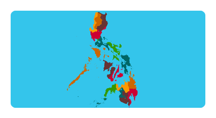 Regiones de Filipinas mapa interactivo