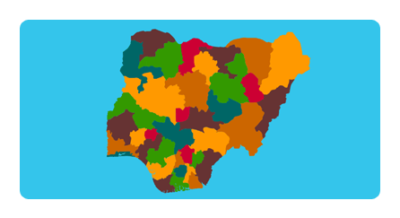 Play Nigeria interactive map game