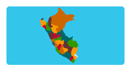 Departamentos de Perú mapa interactivo