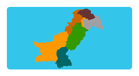 Play Pakistan interactive map game