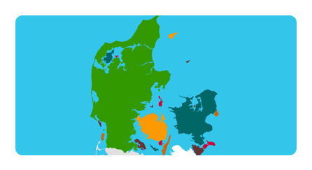 Topographie Dänemark Übung