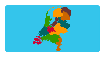 Topographie Niederlande Übung