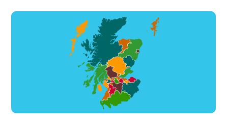 Play Scotland interactive map game