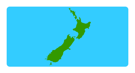Topographie Neuseeland Übung
