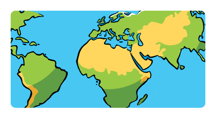 géographie du monde