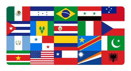 Play Flags of the world quiz
